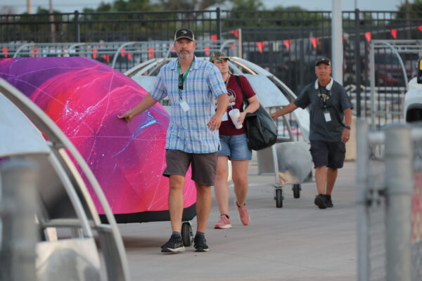 Moe and Gene Johnson HS | Band parents walking props